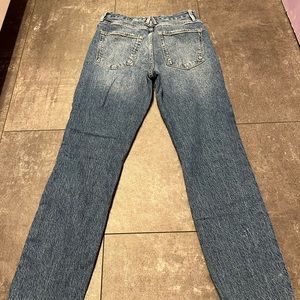 Good American straight leg jeans